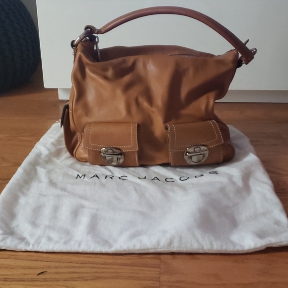 Marc Jacobs Handbags - Authentic Marc Jacobs Camel Buckle Bag